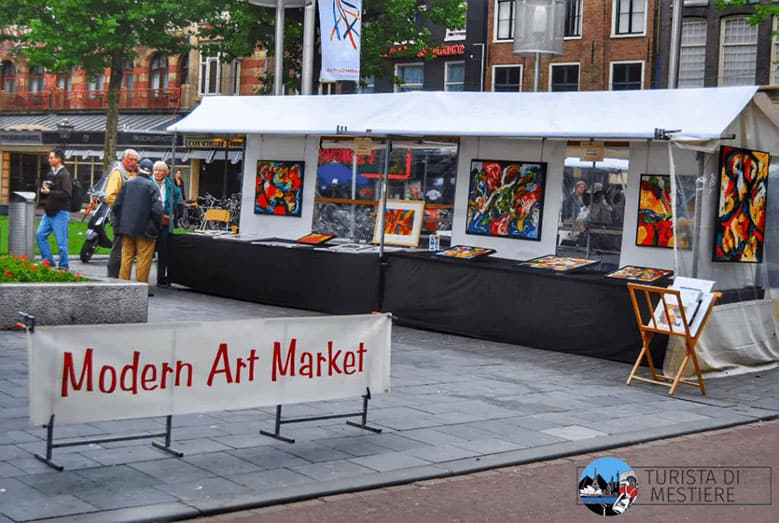 Rembrandt Art Market, il mercato di Amsterdam dedicato all'arte