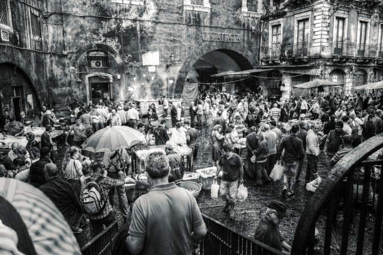 Pescheria. il mercato ittico di Catania pescheria
