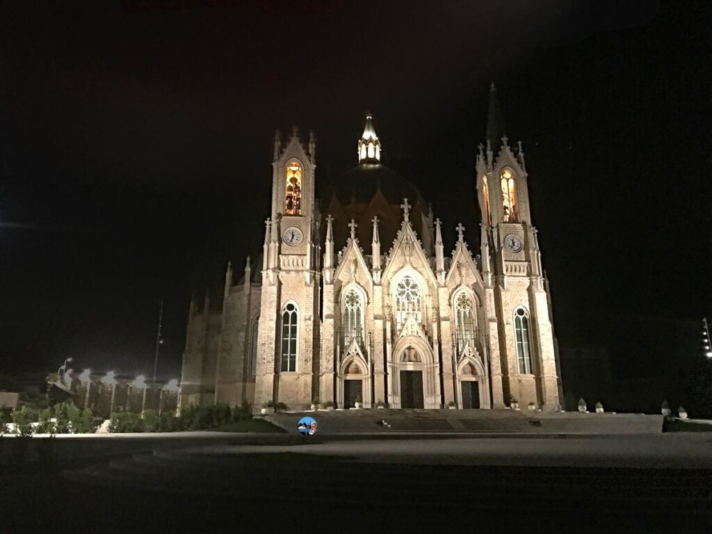 Santuario-Castelpetroso-Molise-notte