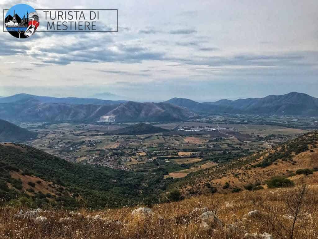 Sentiero del Conciato Romano Panorama