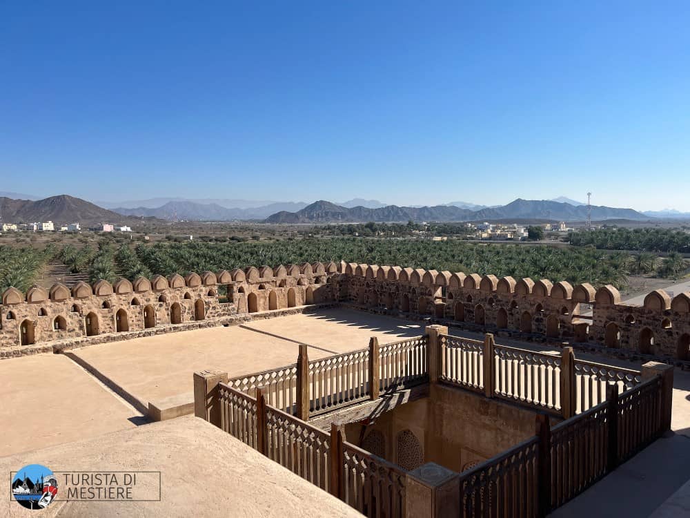 Castello di Jabreen panorama