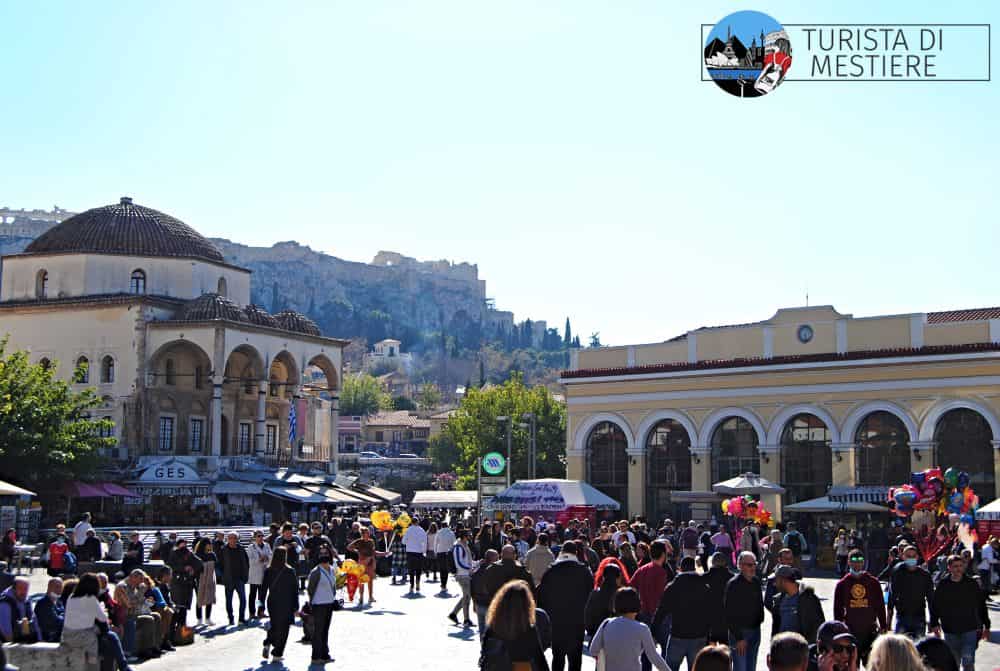 Piazza-Monastiraki-Atene