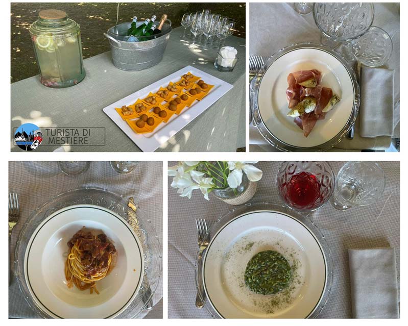 Il pranzo alla Casa del Gelso