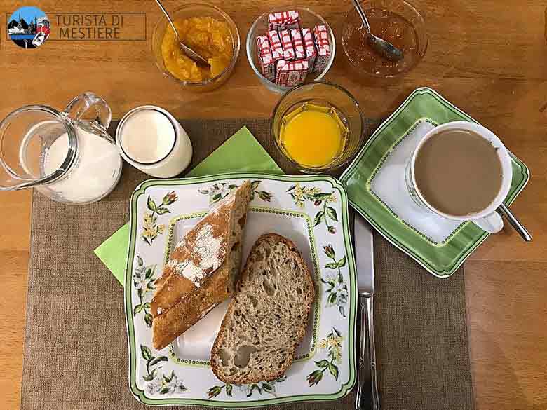 La mia colazione nel B&B di Mont Saint Michel