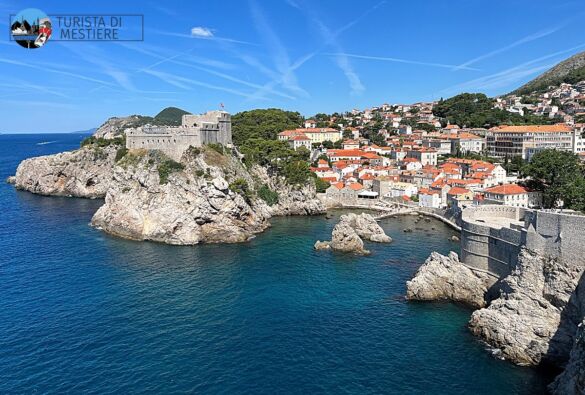 mura di dubrovnik forte Lovrijenac