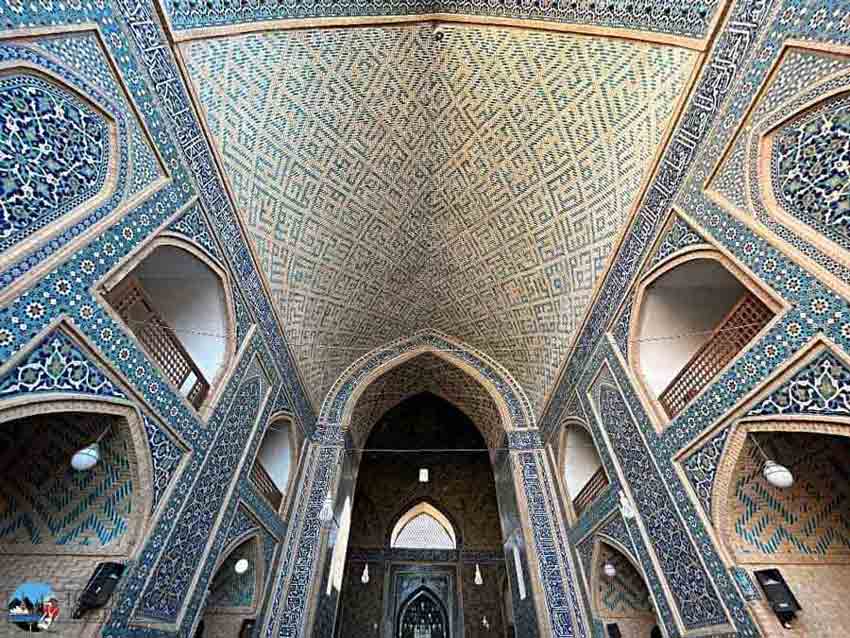 Moschea-venerdì-Yazd-interno