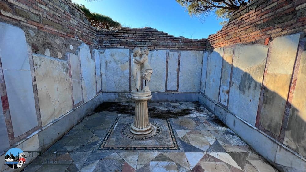 ostia antica casa amore e psiche