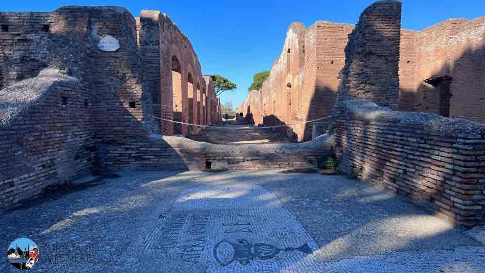 ostia antica caupona di fortunato