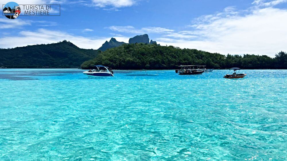 escursione in barca bora bora
