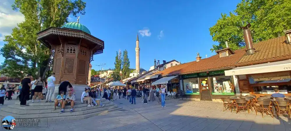 Bascarsija-fontana-Sebilj-sarajevo