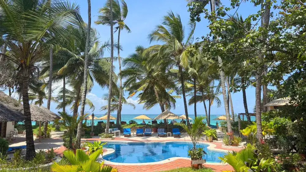 mare in Kenya Asha Boutique Hotel a Diani Beach