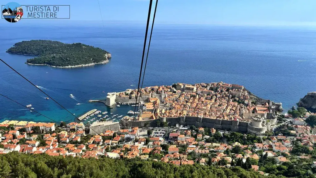 Dubrovnik dalla funicolare