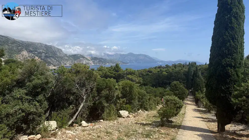 Lokrum-Dubrovnik-Salita Fort Royal