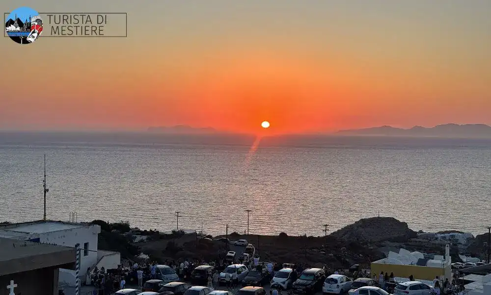 tramonto Oia Santorini